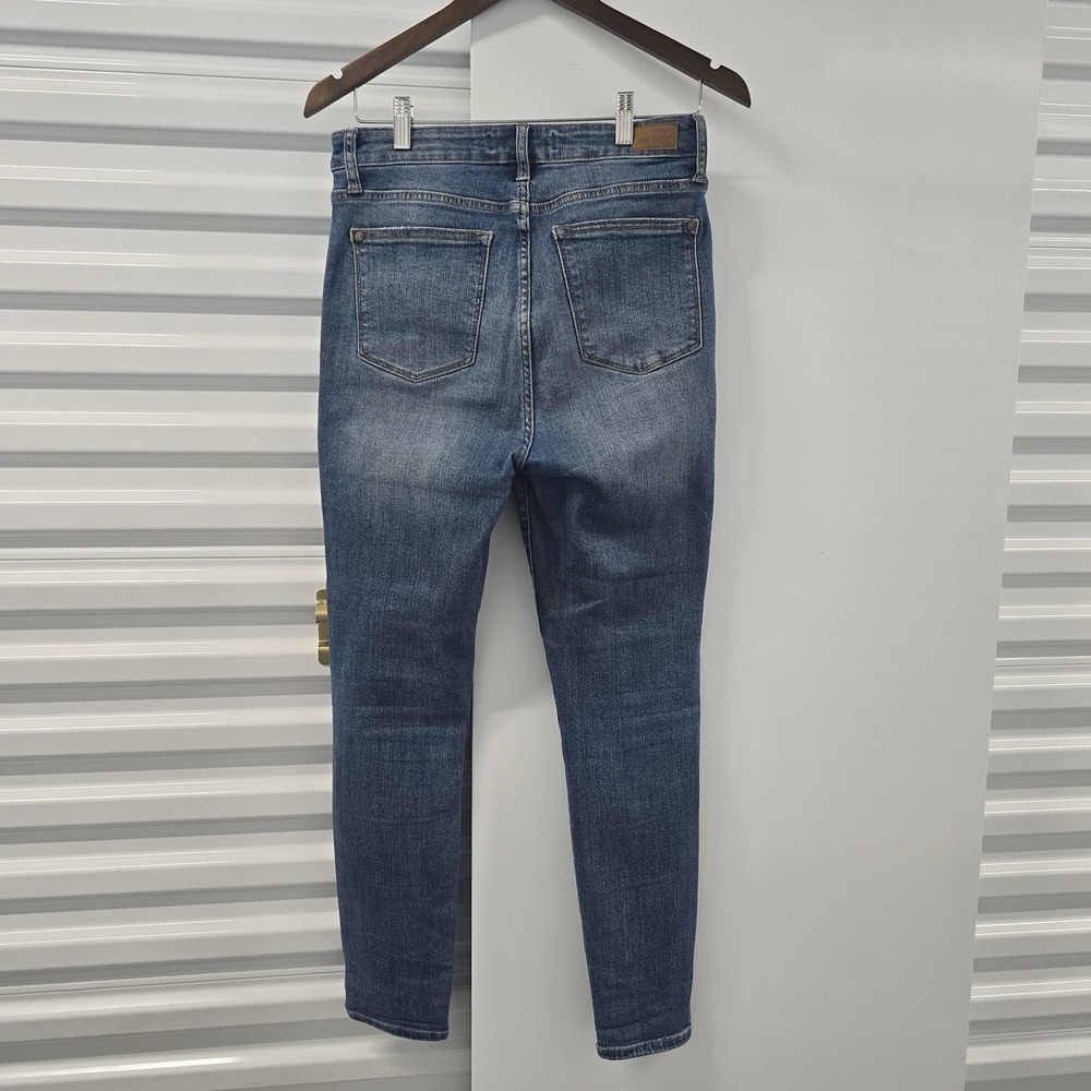 Judy‎ Blue Skinny Jeans Women 7/28 Blue Stretch Mid Rise Denim 30x27